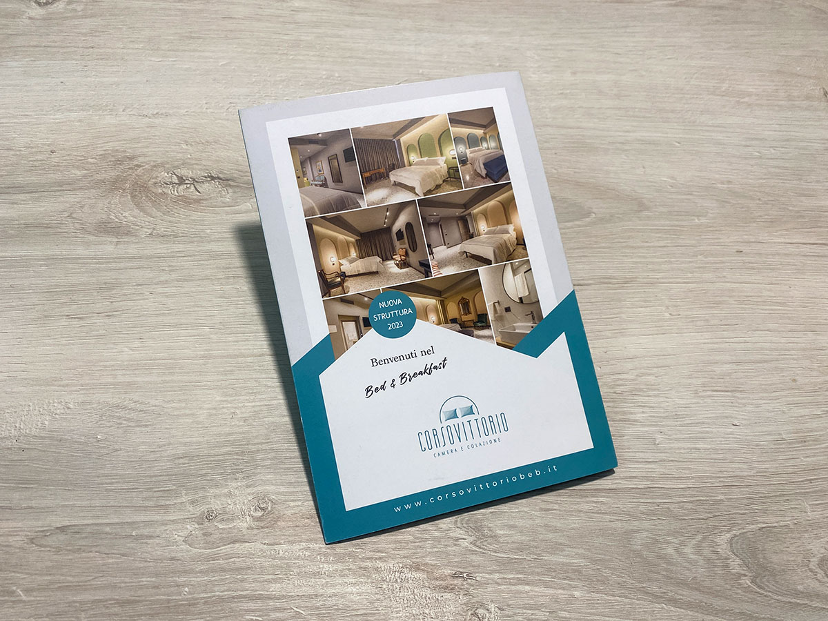 brochure aziendale per hotel e B&B